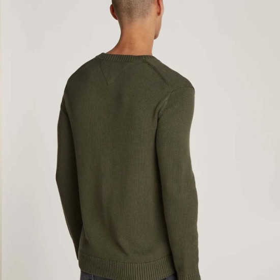 Tommy Hilfiger Ανδρική πλεκτή μπλούζα Slim Essential C-Neck Sweater